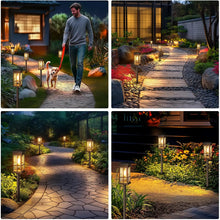 Load image into Gallery viewer, DecorBites™ Solar Pathway Lights - Bright Outdoor Lights