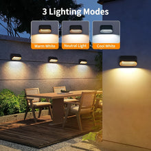 Load image into Gallery viewer, DecorBites™ Solar-Powered Fence Lights for Yard, Deck, Patio