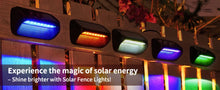 Load image into Gallery viewer, DecorBites™ Solar-Powered Fence Lights for Yard, Deck, Patio