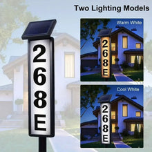 Load image into Gallery viewer, DecorBites™ Solar Powered LED House Number Light