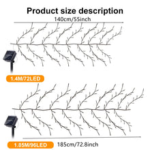 Load image into Gallery viewer, DecorBites™ Solar Willow Vine Light: Outdoor Decoration, Waterproof Fairy Light