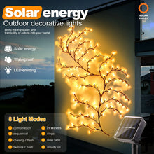 Load image into Gallery viewer, DecorBites™ Solar Willow Vine Light: Outdoor Decoration, Waterproof Fairy Light