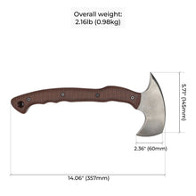 Load image into Gallery viewer, Tactical tomahawk "Wendigo" with polymer composite handle