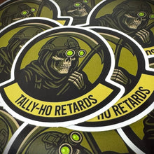 Load image into Gallery viewer, Tally-Ho Retards - 3.5" Sticker