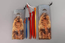 Load image into Gallery viewer, Tent Stake Stuff Sacks (Funny Prints)