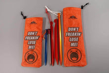 Load image into Gallery viewer, Tent Stake Stuff Sacks (Funny Prints)
