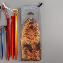 Load image into Gallery viewer, Tent Stake Stuff Sacks (Funny Prints)