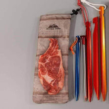 Load image into Gallery viewer, Tent Stake Stuff Sacks (Funny Prints)