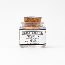 Load image into Gallery viewer, Tequila Barrel Smoked Lime Finishing Salt