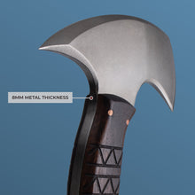 Load image into Gallery viewer, Hand forged tomahawk "Nanook"