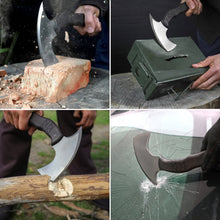 Load image into Gallery viewer, Compact tomahawk "Otokan" with tribal engraving