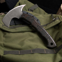 Load image into Gallery viewer, Compact tomahawk "Otokan" with tribal engraving