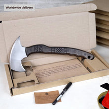 Load image into Gallery viewer, Tribal engraved tomahawk "Navaro"