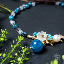 Load image into Gallery viewer, Triple Crystal Anklet of Positivity