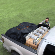 Load image into Gallery viewer, TRUCK BED CARGO NET WITH BUILT-IN TARP