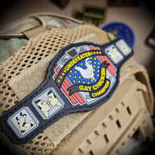 Load image into Gallery viewer, Undefeated Gay Chicken Champion - 5 inch PVC Patch