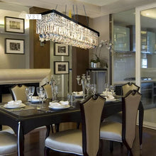 Load image into Gallery viewer, DecorBites™ Upscale Modern Crystal Chandelier for Dining Room