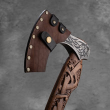 Load image into Gallery viewer, Viking axe handmade Ulfhednar Warriors
