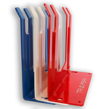 Load image into Gallery viewer, Wall Rack Holds Skis or Snowboard by Bindings, Yard Tools, Gear & Equipment - Made in the USA