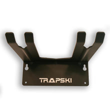 Load image into Gallery viewer, Wall Rack Holds Skis or Snowboard by Bindings, Yard Tools, Gear & Equipment - Made in the USA