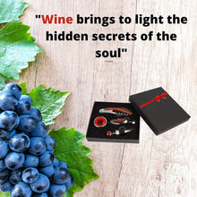 Load image into Gallery viewer, Wine Accessories Set Of 4 Pcs Bottle Opener