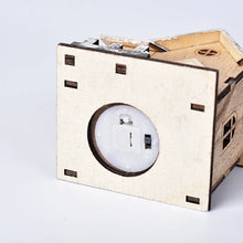 Load image into Gallery viewer, DecorBites™ Wooden LED Light House Christmas Decorations