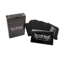 Load image into Gallery viewer, BiteMyWood Custom Deck of Cards