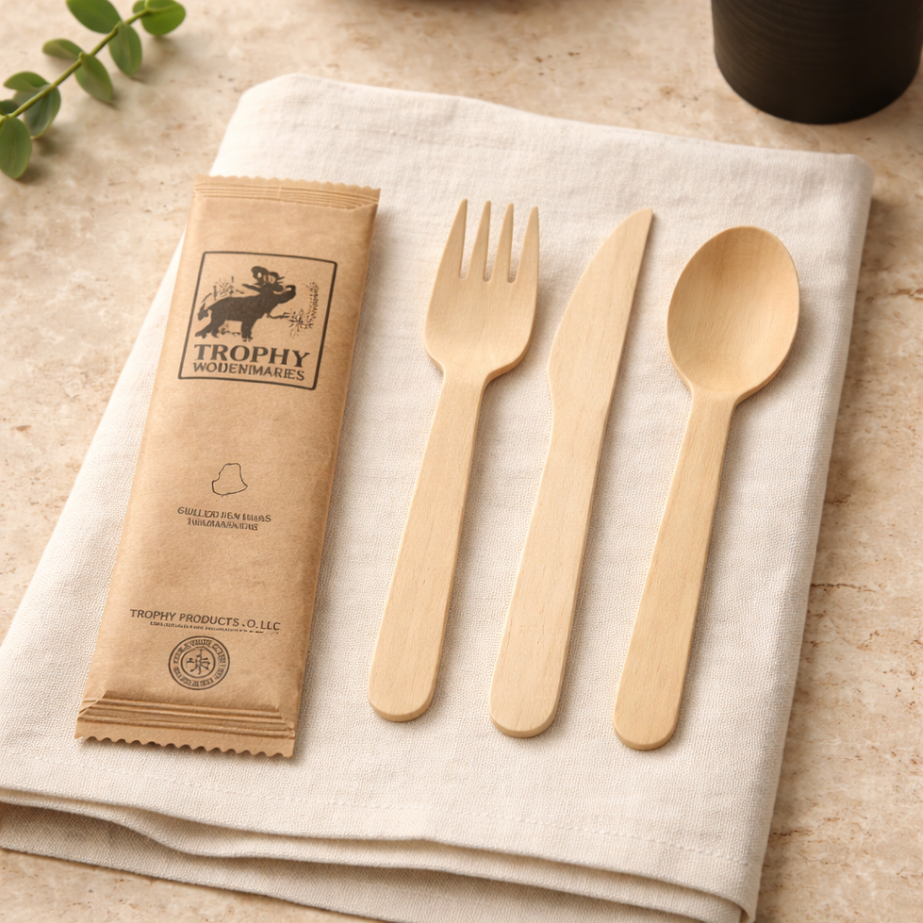 Buy Birchwood Cutlery Sets: Singles or Master Cases | BiteMyWood