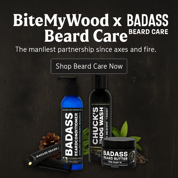 BiteMyWood x BADASS Beard Care: A Legendary Team-Up for the Manliest of Men