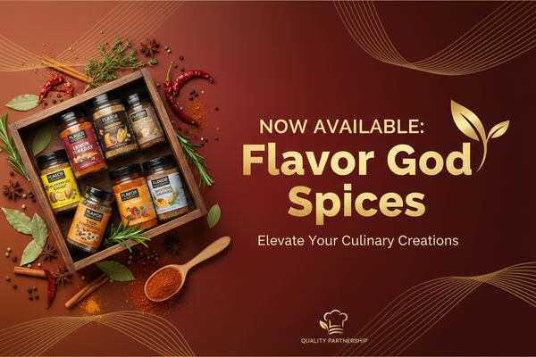 We're thrilled to announce a partnership with Flavor God. There spices are now available at BiteMyWood!