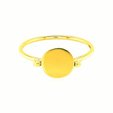 Load image into Gallery viewer, 14k Yellow Gold Ring with Polished Oval
