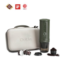 Load image into Gallery viewer, Traveler Espresso Gift Set (Forest Green)
