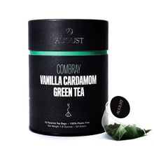 Load image into Gallery viewer, Combray - Vanilla Cardamom Green Tea (15 Tea Bags)
