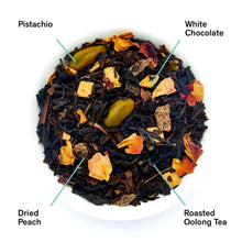 Load image into Gallery viewer, Dark Iris - Peach Pistachio Oolong Tea
