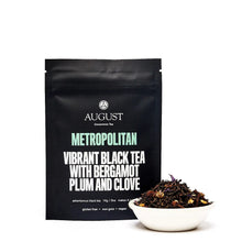 Load image into Gallery viewer, Metropolitan - Bergamot Plum Earl Grey Black Tea
