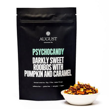 Load image into Gallery viewer, Psychocandy - Roasted Pumpkin Caramel Rooibos Tea (Caffeine Free)

