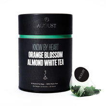Load image into Gallery viewer, Know By Heart - Orange Blossom Almond White Tea (15 Tea Bags)

