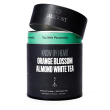 Load image into Gallery viewer, Know By Heart - Orange Blossom Almond White Tea (15 Tea Bags)
