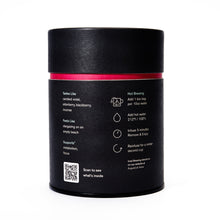 Load image into Gallery viewer, Black Metallic - Violet Elderberry Black Tea (15 Tea Bags)
