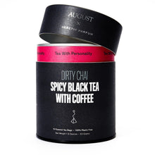 Load image into Gallery viewer, Dirty Chai - Spicy Black Tea With Coffee (15 Tea Bags)
