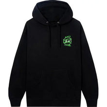 Load image into Gallery viewer, Anti Social Social Club x Fragment Precious Petals Hoodie &#39;Black/Green&#39;
