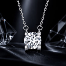Load image into Gallery viewer, 925 Sterling Silver 0.65 Carat Moissanite Necklace for Women
