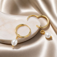 Load image into Gallery viewer, 925 Sterling Silver Baroque Pearl Earrings for Women
