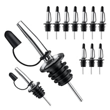 Load image into Gallery viewer, 12 Pack Stainless Steel Classic Bottle Pourers
