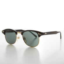 Load image into Gallery viewer, Classic Half Frame Vintage Sunglass with Glass Lens - Hollis
