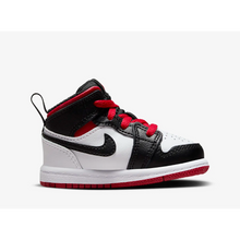 Load image into Gallery viewer, Air Jordan 1 Mid White Gym Red Black (GS)
