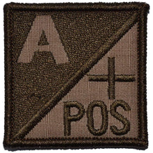 Load image into Gallery viewer, Blood Type - Solid - 2x2 Patch
