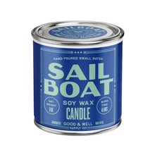 Load image into Gallery viewer, Sail Boat Happy Place Candle
