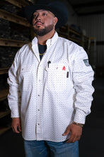 Load image into Gallery viewer, FR Pearl Snap Work Shirt - Phantom White
