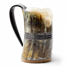 Load image into Gallery viewer, Horn Tankard Mug

